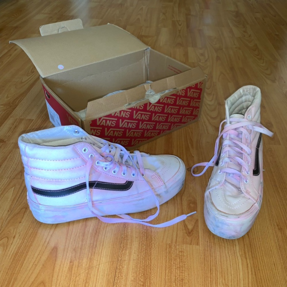 Platform Vans Sneakers from Photo Shoot